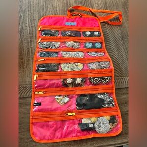 Lindsay Phillips Snaps bundle with flats and travel organizer